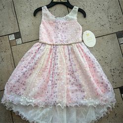 NWT American Princess girls luxury dress Size 6X/7