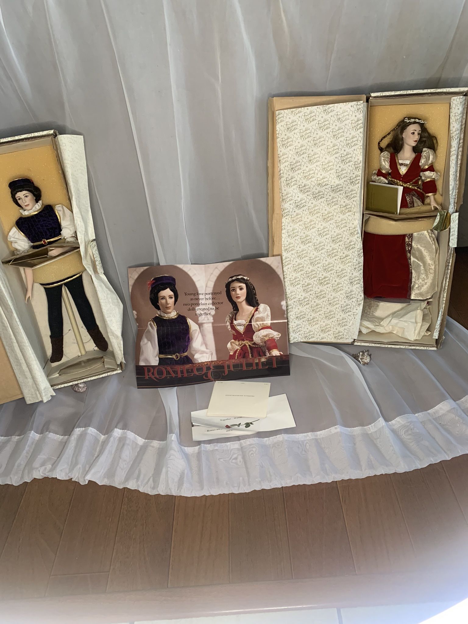 Vintage Porcelain Dolls - Royalty, Mermaid , Sleeping Beauty, Asian