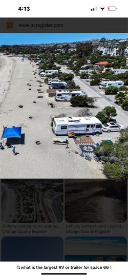 Campsite this weekend Doheny Beach