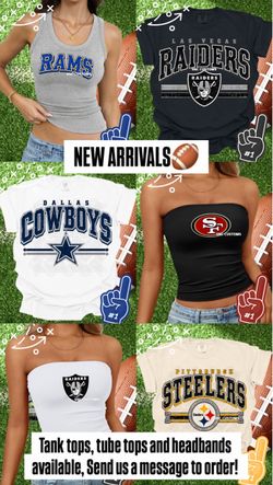 NFL Team Custom Tops