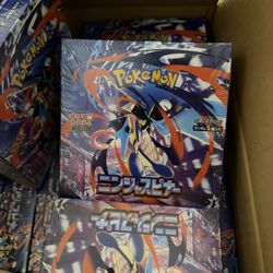 Pokemon Ninja Spinner Booster Box W/ Shrink 