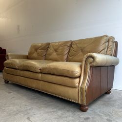 Flexsteel Leather Sofa -Delivery Available