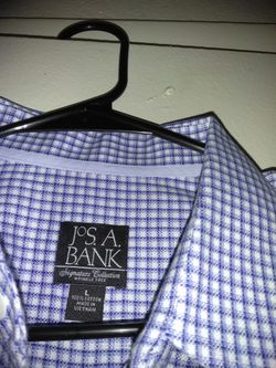 Joesph E Banks large shirt