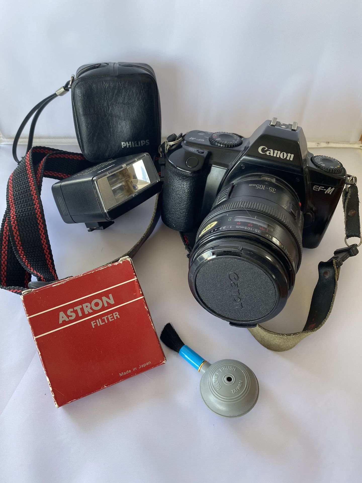 Canon 35mm SLR EF-M body - Canon 35-105 lens