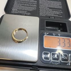 Gold And Diamond Ring