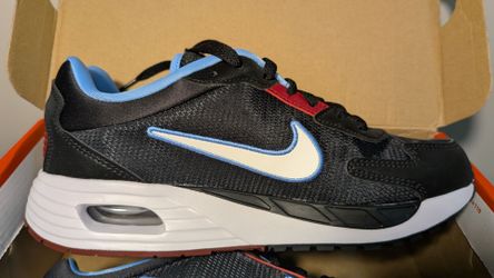Nike Air Max Sneakers Black Blue Red Size 6 Youth 7.5 Women