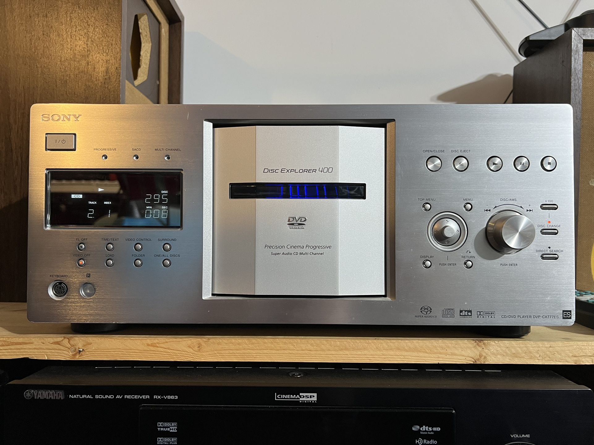 Sony 400 Disc Changer DVP CX777ES
