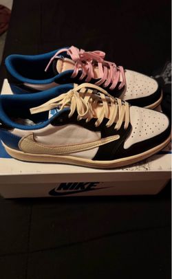 Jordan 1 Retro Low Fragment Travis Scott