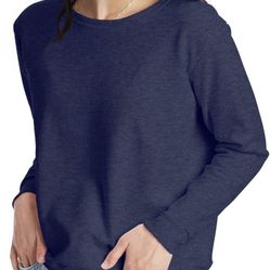 Hanes EcoSmart Women’s Crewneck Pullover Sweatshirt Sale From $15 Now $8