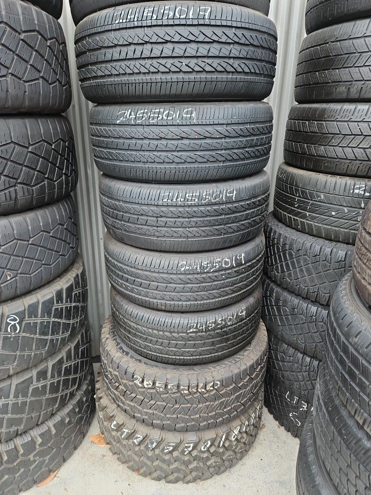 Set 245/50/19 Bridgestone Duller Runflats
