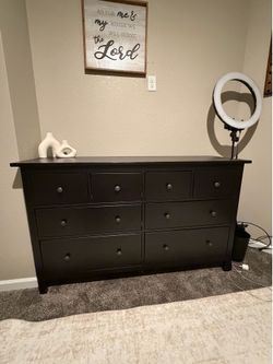 Black ikea dresser
