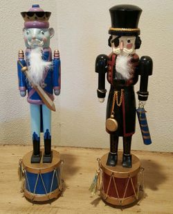 decorative wooden nutcrakers