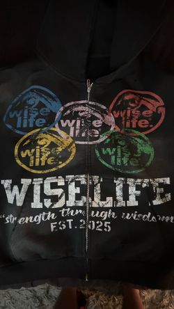 wise life hoodie