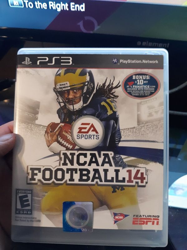 NCAA Football 14PS3 for Sale in La Vergne, TN OfferUp