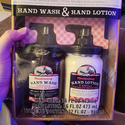 Hand Soap Set, random Hair Dye and Some Epsom Salt. 