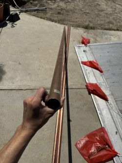 1 1/4 Copper Pipe Type L 10 Feet 