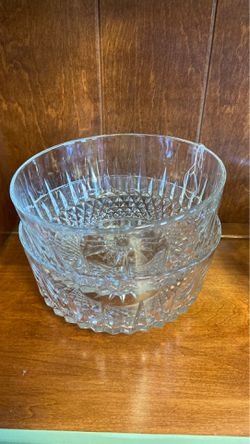 Vintage Arcoroc French Glass Serving Bowls