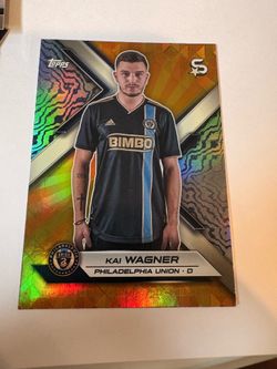 2024 Topps Kai Wagner Gold Parallel Philadelphia Union