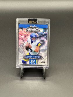 Matthew Stafford Wild Card Fantasy Football Kanji 1/1