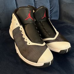 Jordan Super Fly 4 PO Mens 12 Shoes Black White Red Basketball 819163-002 Nike