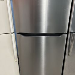 Stainless 20 Cubic Foot Refrigerator 