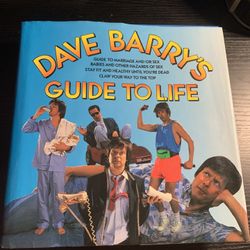 $5 Dave Barry's Guide to Life 1991 Hardcover - Four Useless Books In One Volume