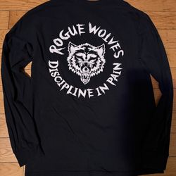 ROGUE WOLVES & DISCIPLINE IN PAIN Long Sleeve T-Shirt SIZE M