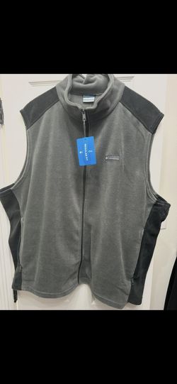 New Mens Columbia 4XL Vest Fleece