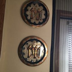 Egyptian antique plates