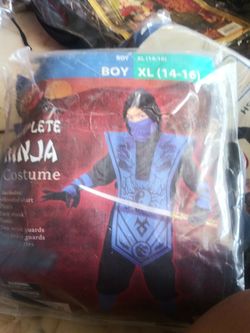Ninja.custume size 14 16