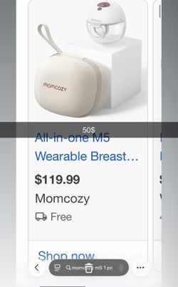 Momcozy M5 Breast Pump 1 Pc 