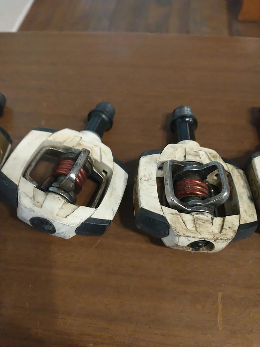 Pair Of  Crank Brothers Smarty Mountain Clipless Pedals For Mountain, Road, Gravel, Cyclocross Bike