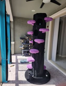 Cat Tower 89.7'' H Christmas Cat Tree for Large Cats, Ultra Large Cat Tower, Cat Cando BRAND NEW