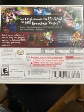 Luigis Mansion Dark Moon Game For The Nintendo 2ds Or 3ds 