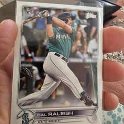 Seattle Mariners Newer Baseball Cards Lot Of 12 Cards Cal Raleigh Rookie 