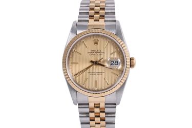 1997 Rolex Datejust 36mm - 16233 (Champagne Tapestry)