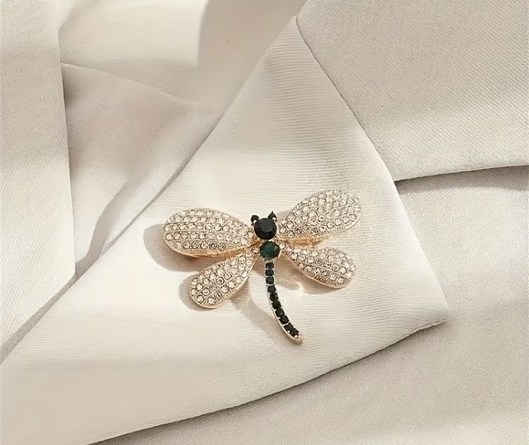 DRAGONFLY PIN BROOCH