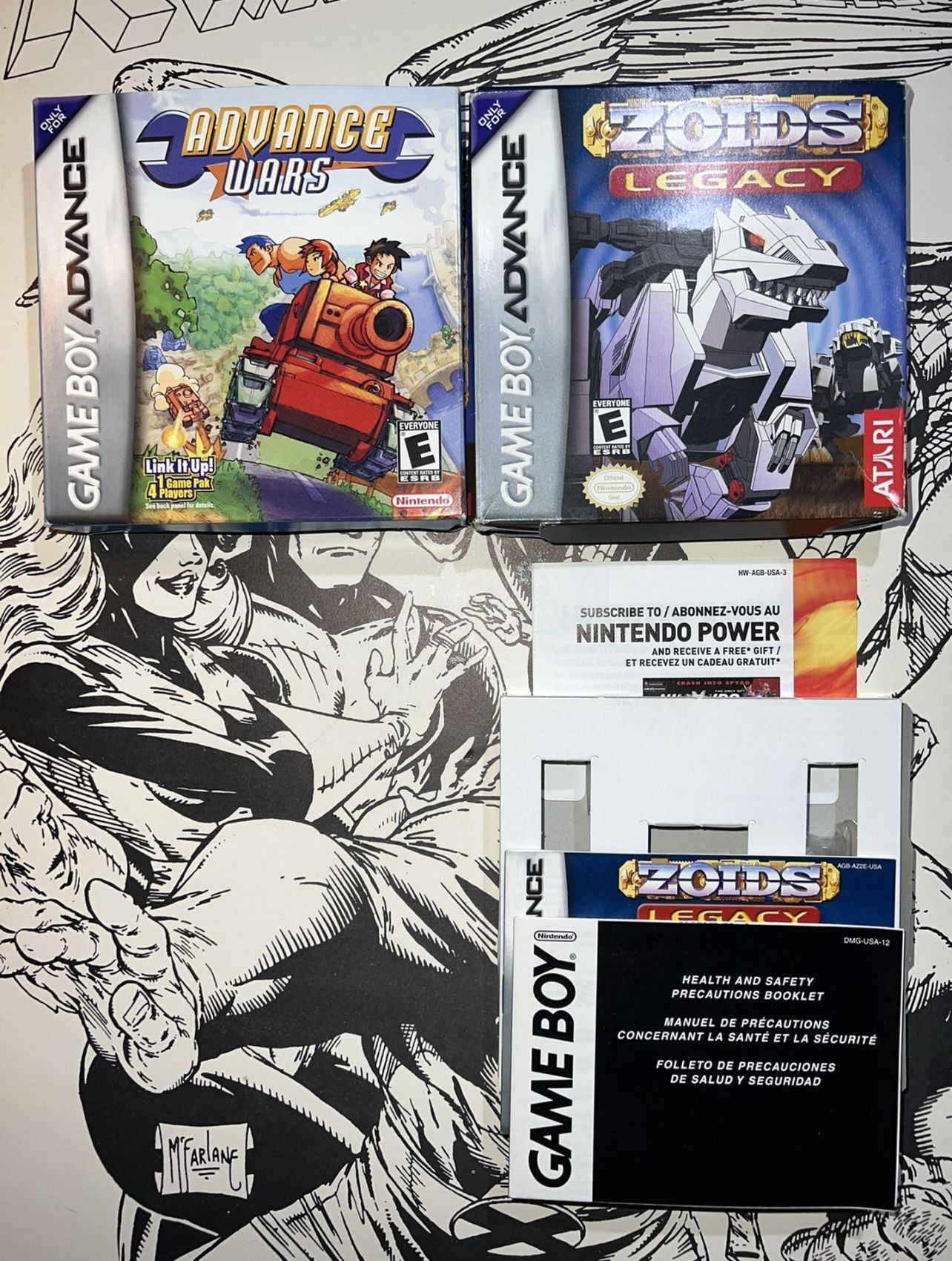 Zoids Legacy Box Only / Advance Wars Gameboy Advance