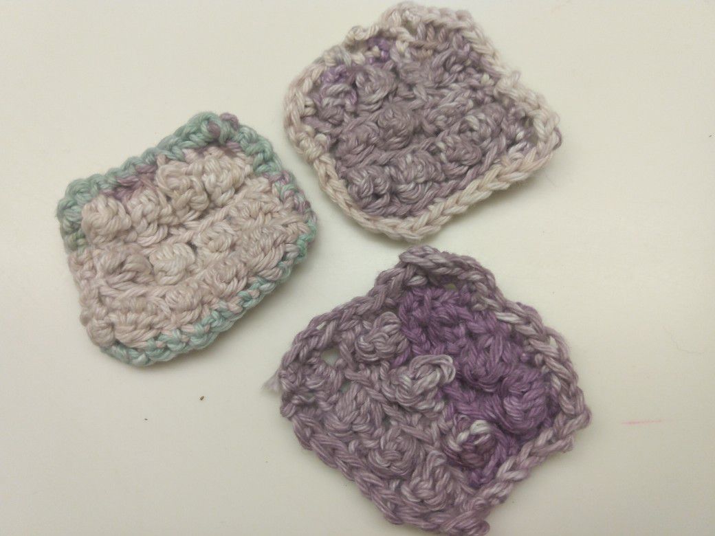 Beautiful Hand Crocheted Face Scrubbie Gift Set