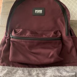 New- Pink Backpack , Adidas Pants, Fabletic Bra 