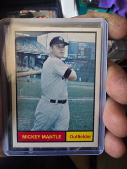 Mickey Mantle, 1961 World Champions: New YorkYankee, Renata Galasso INC 33, HOF