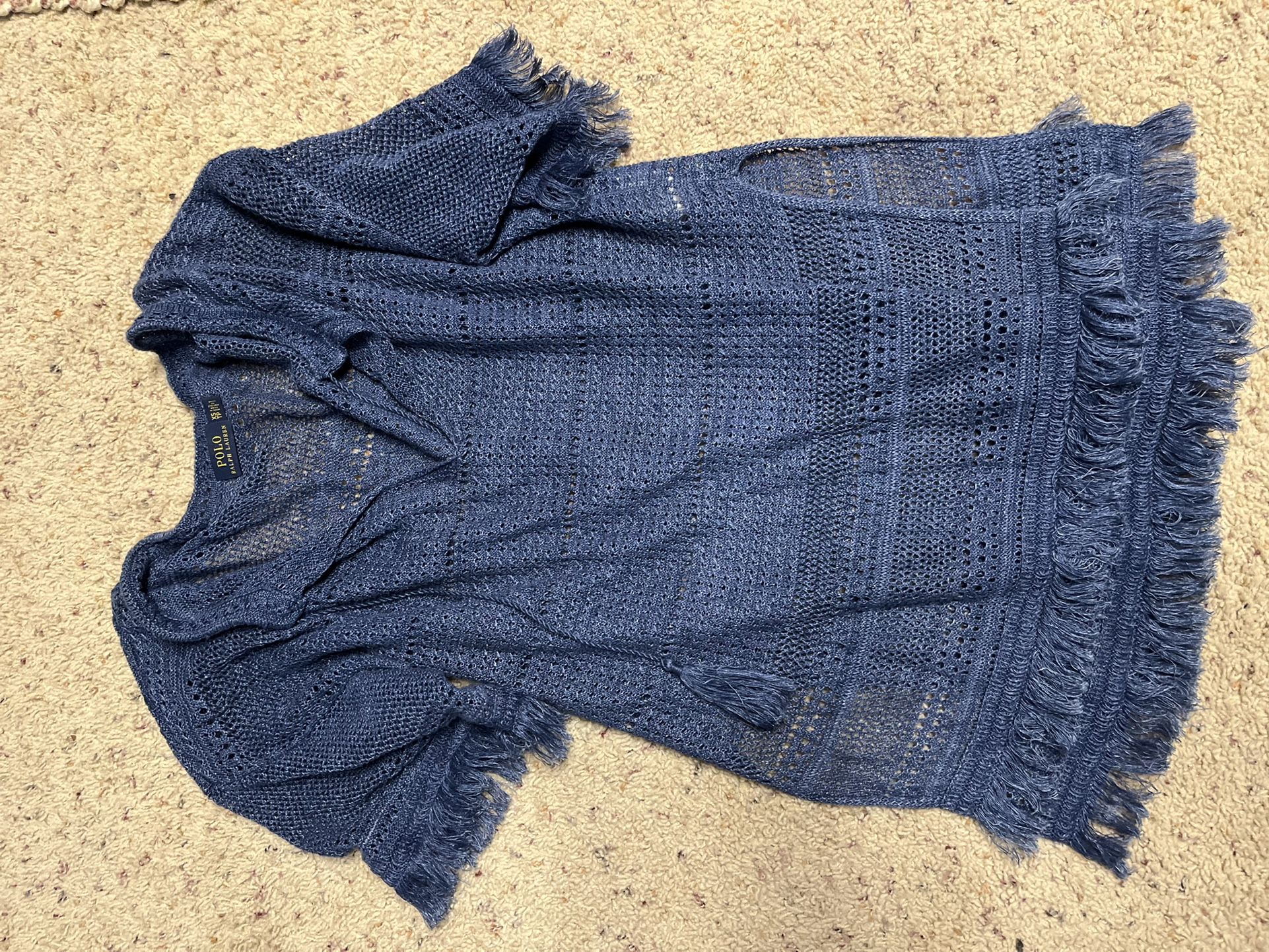 Ralph Lauren Navy Bathing suit Cover