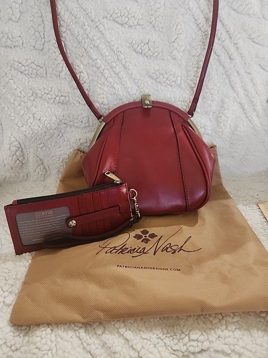 Patricia Nash Portafina Crossbody And Wallet