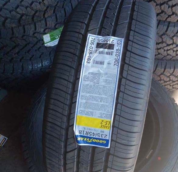4 New Tires  235/45/18 Good Year Tires