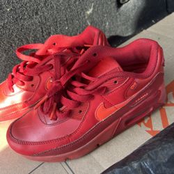 Nike Air Max 90 City Special Chicago Triple Red DH0146-600 Men’s - Sz 3Y