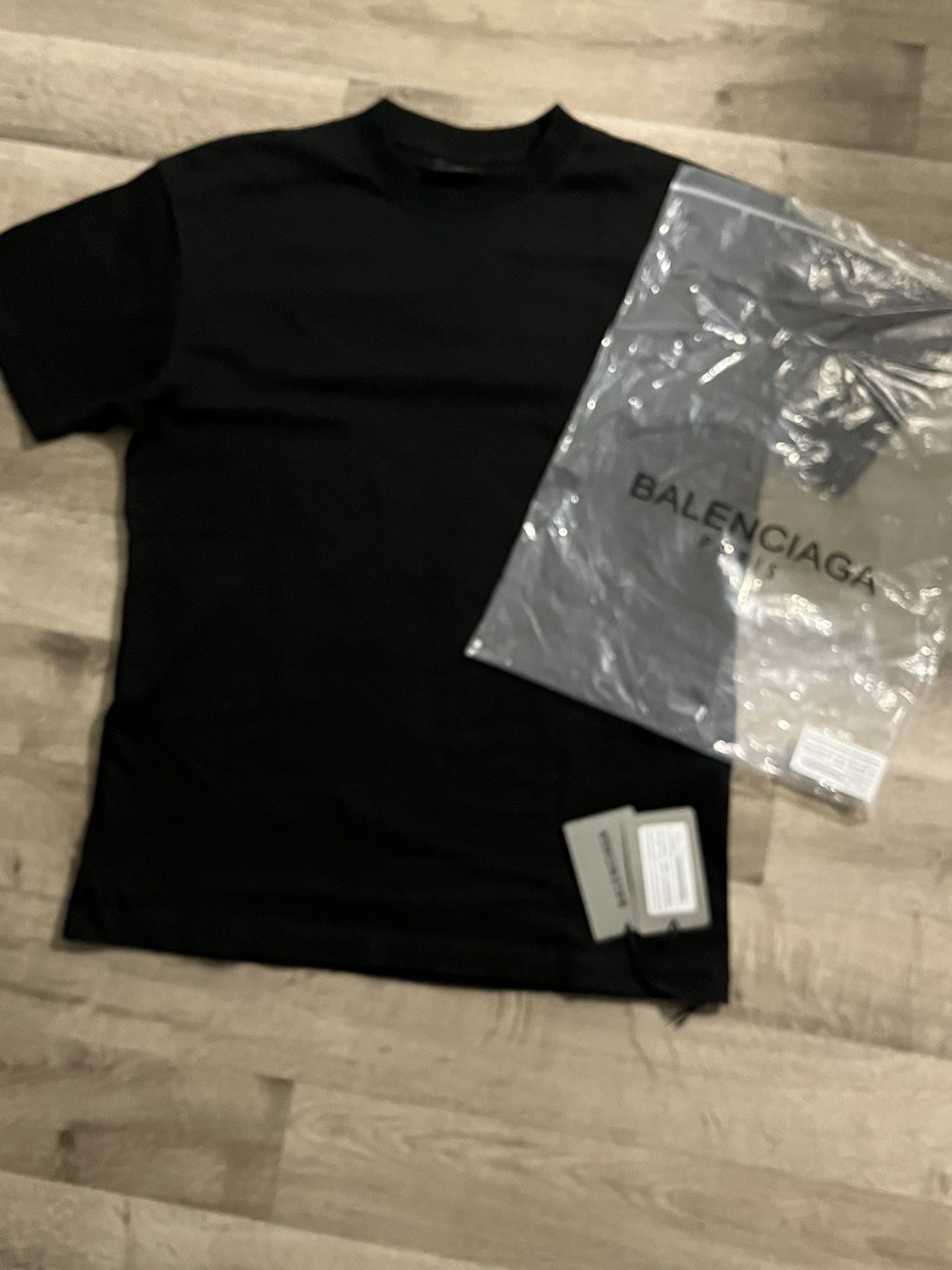 Balenciaga Black Tape Type T-Shirt