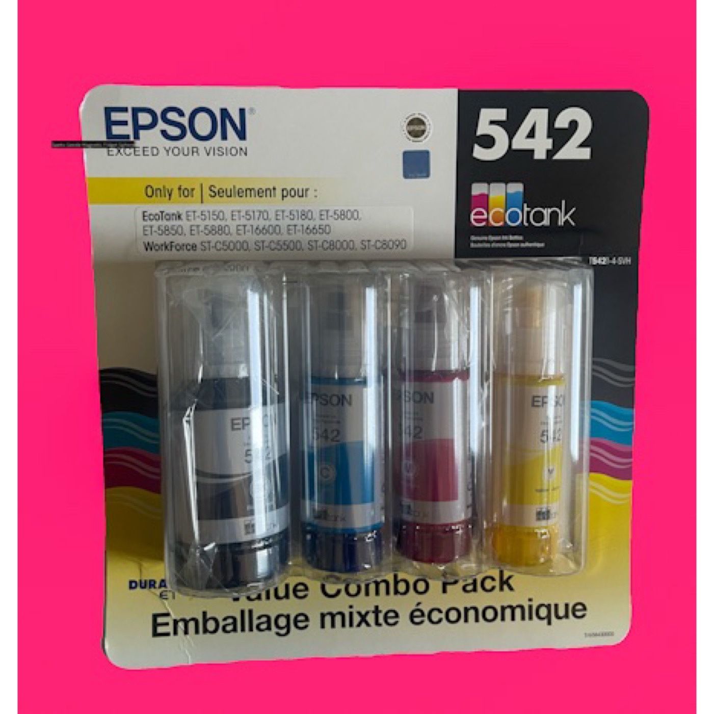 542 Epson Printer Ink Pack