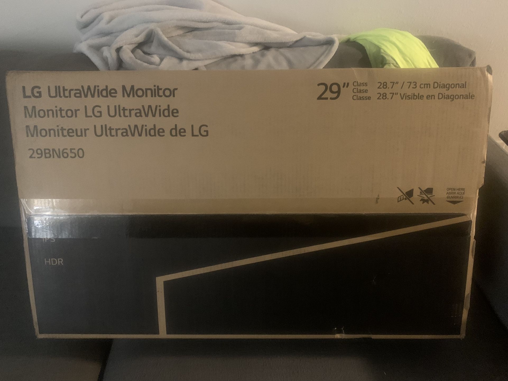 LG UltraWide Monitor - 29”