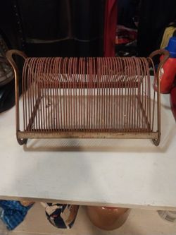 Vintage record holder