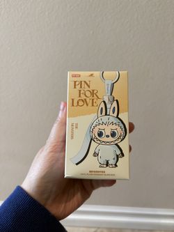 The Monsters Pin for Love Series-Vinyl Plush Pendant Blind Box (A-M)